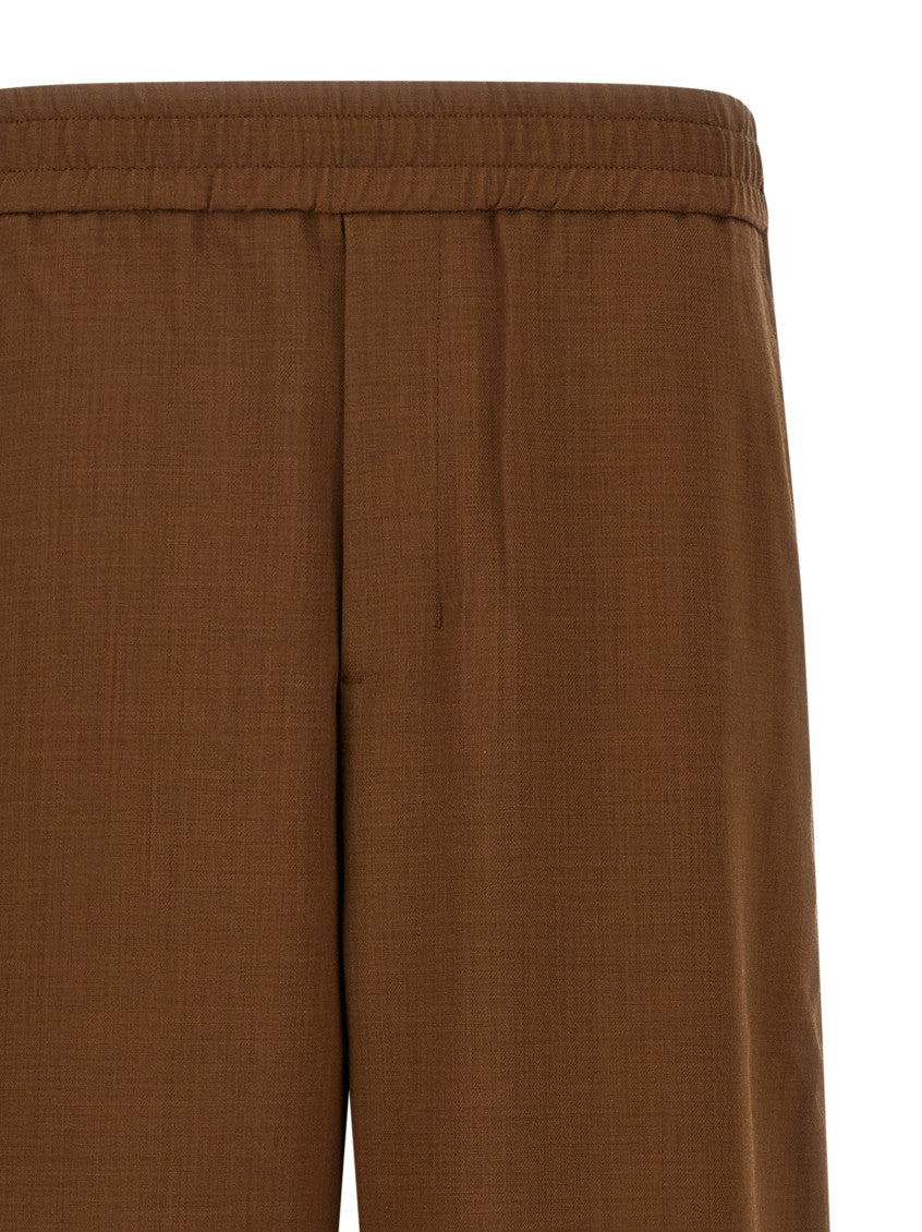 Brown Wool Pants 3