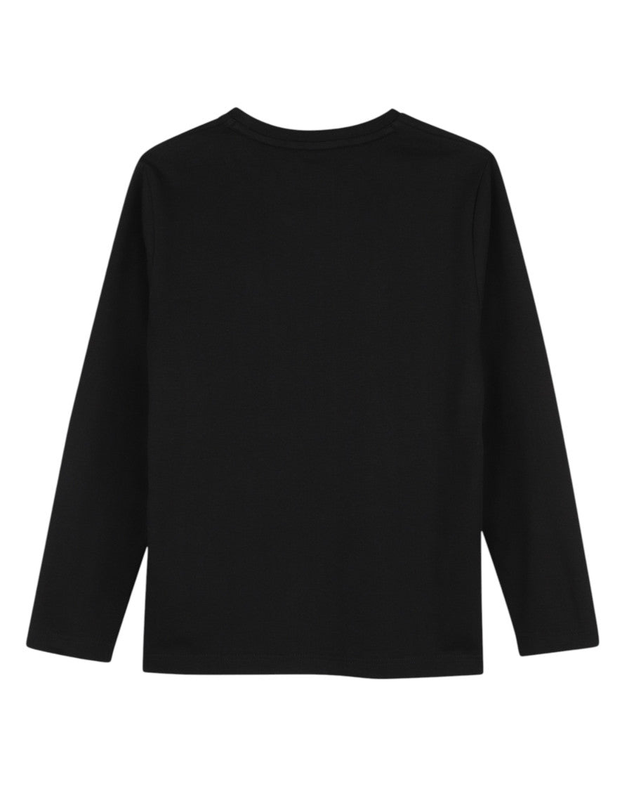 Boys Black Logo T-Shirt 2