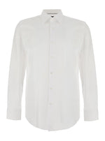 White Regular Solid Shirt 1