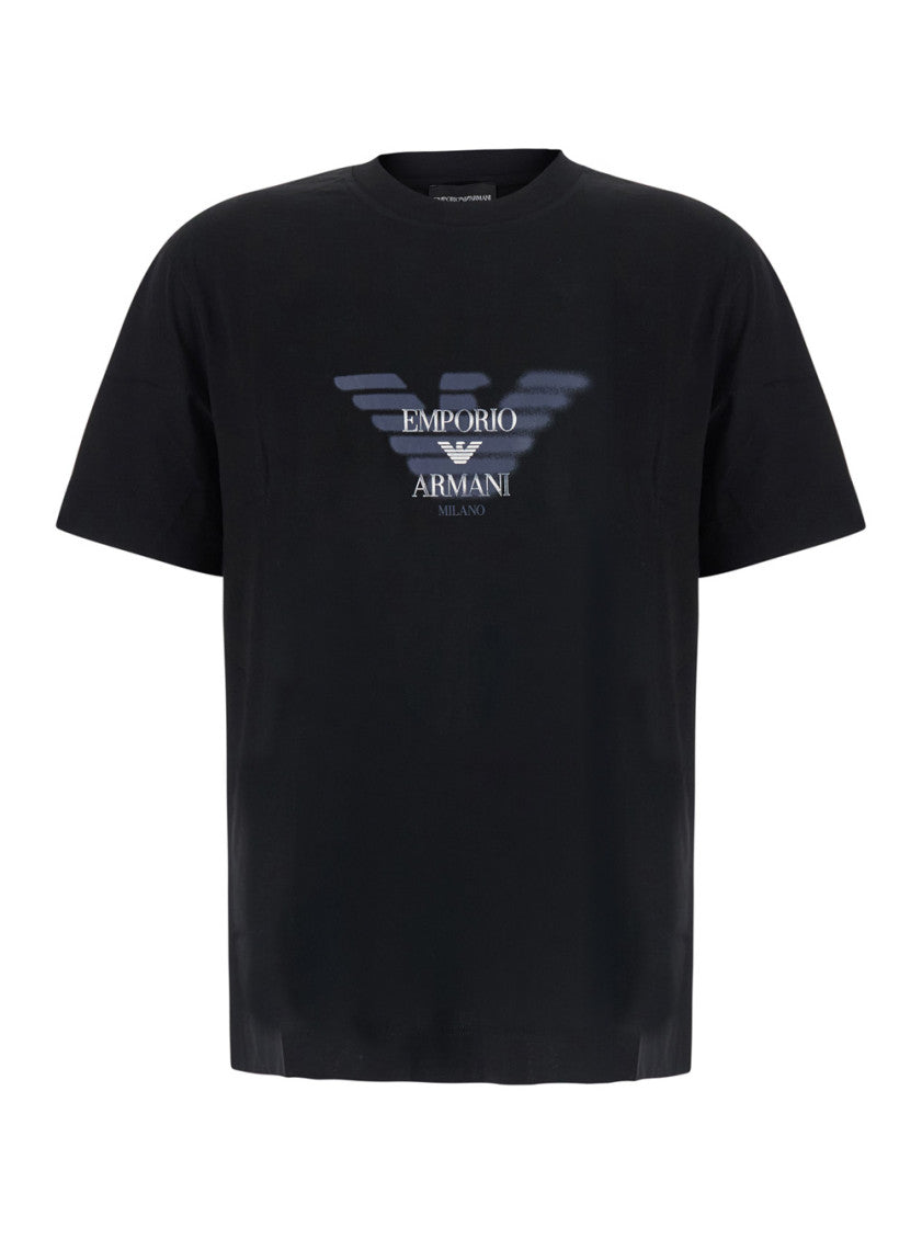 Black Crew Neck T-Shirt 1