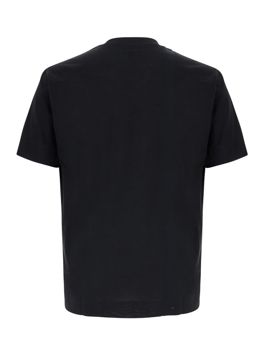 Black Crew Neck T-Shirt 2