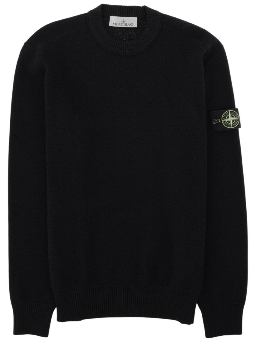 Black Crew Neck Sweater 1