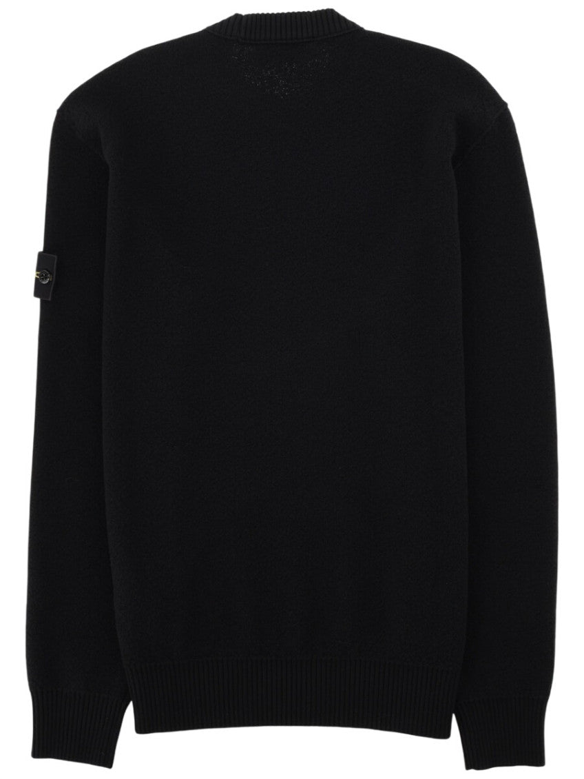 Black Crew Neck Sweater 2