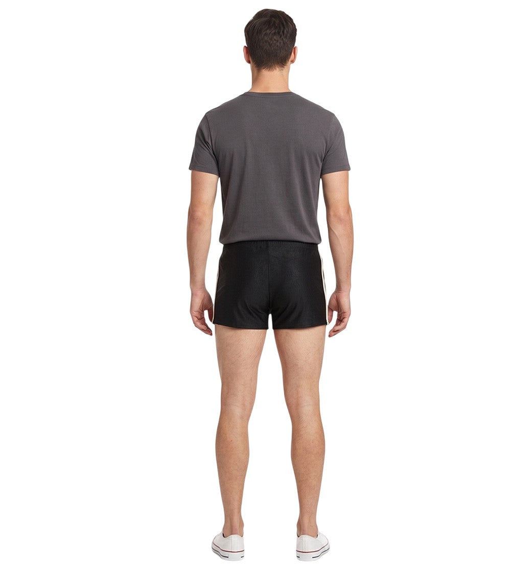 Black Slim Swim Shorts 3