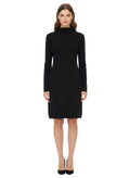 Black Turtle Neck Mini Dress 1