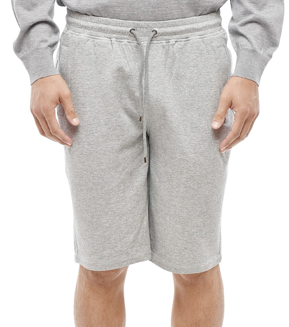 Grey Drawstring Track Shorts 1