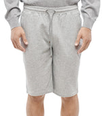 Grey Drawstring Track Shorts 1