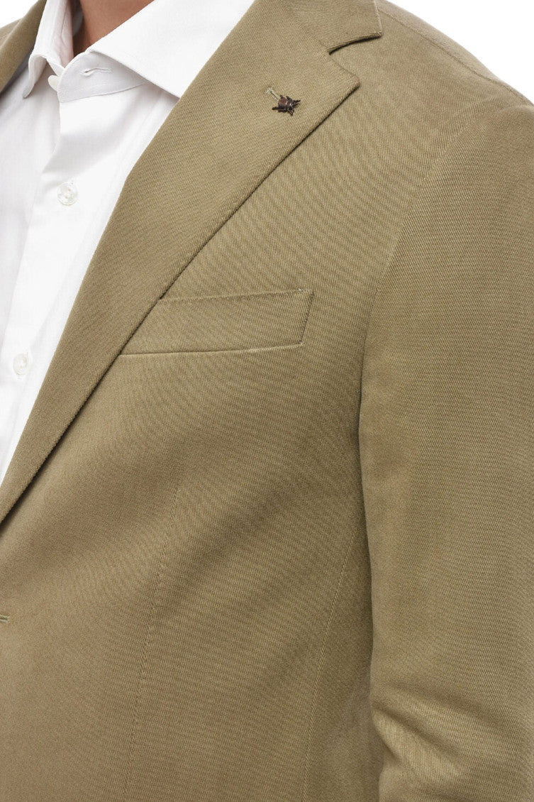 Green Single Breasted Blazer 3