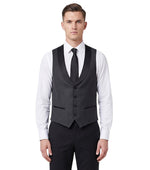 Black Shawl Lapel Waistcoat 1