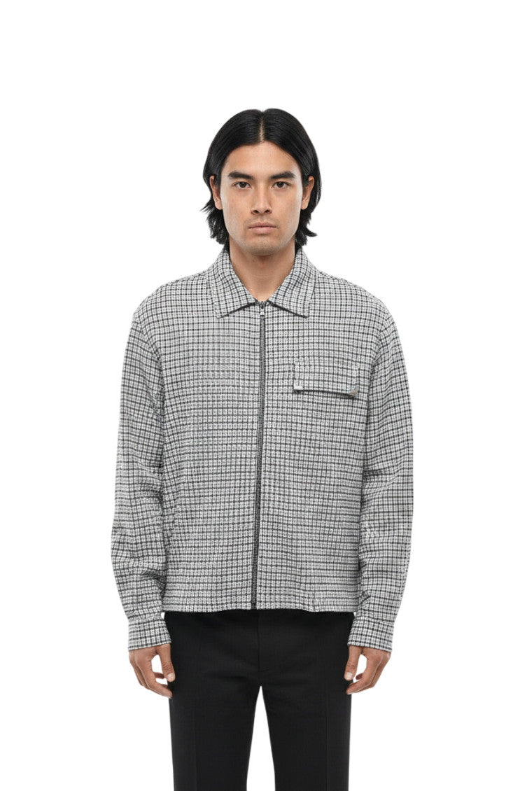Blue Checked Overshirt 1