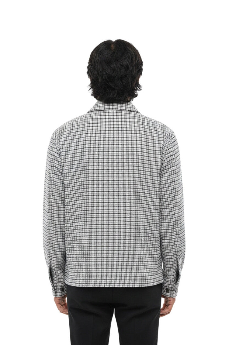 Blue Checked Overshirt 2