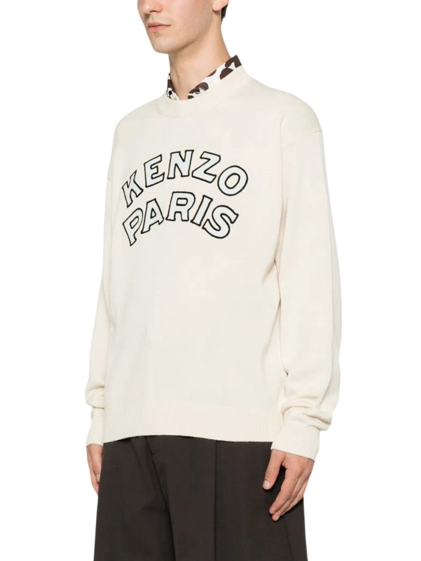 Off White Crew Neck Sweater 2