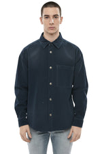 Blue Relaxed Overshirt 1