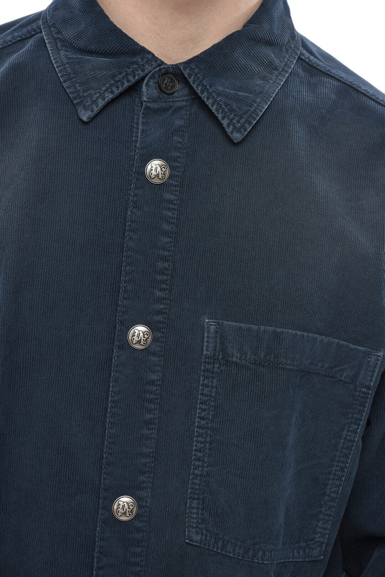 Blue Relaxed Overshirt 3