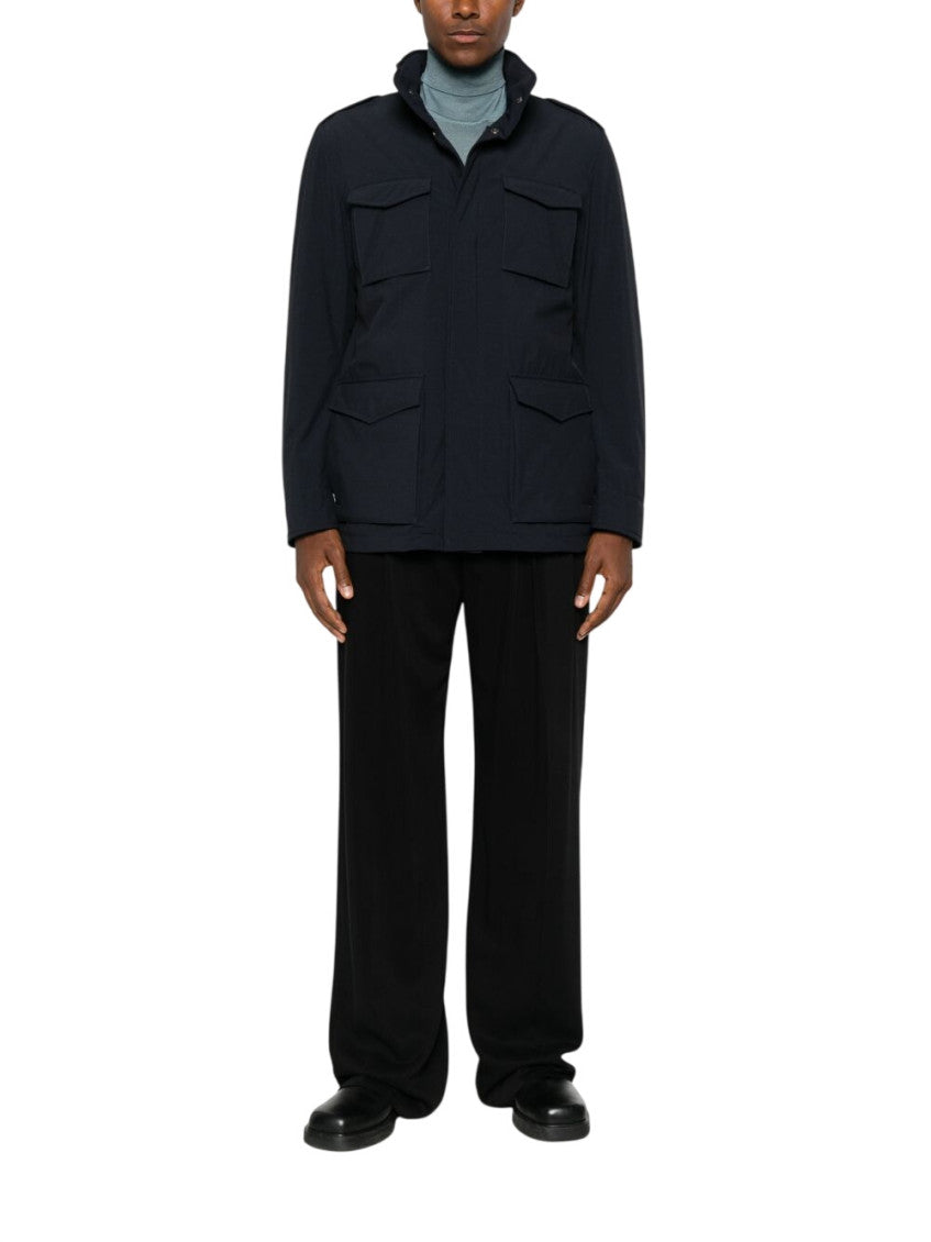 Navy Blue Regular Jacket 1