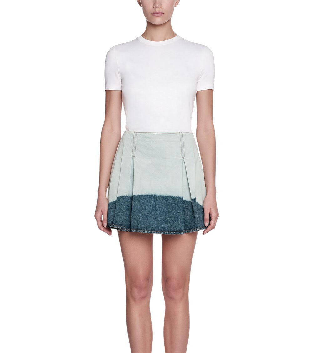 Off White Ombre Mini Skirt 1