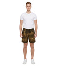 Green Tie-Dye Swim Shorts 1