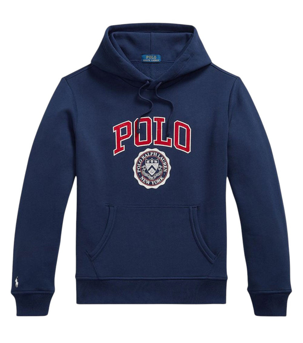 Blue Regular Logo Hoodie 1