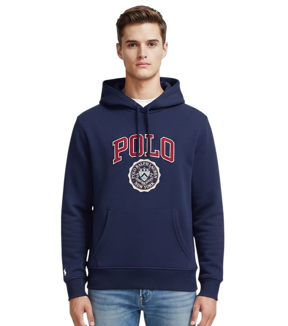 Blue Regular Logo Hoodie 2