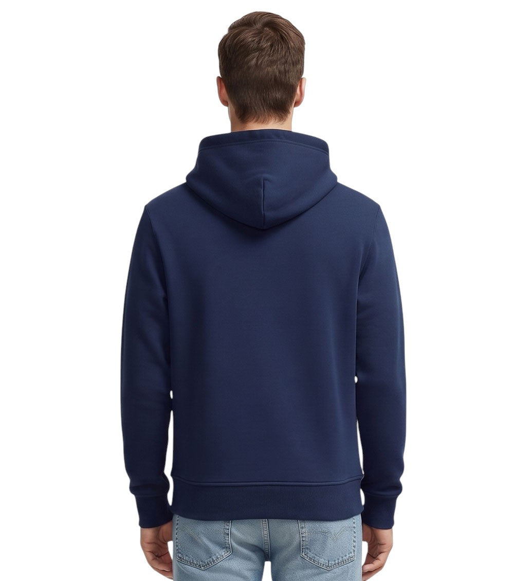 Blue Regular Logo Hoodie 3
