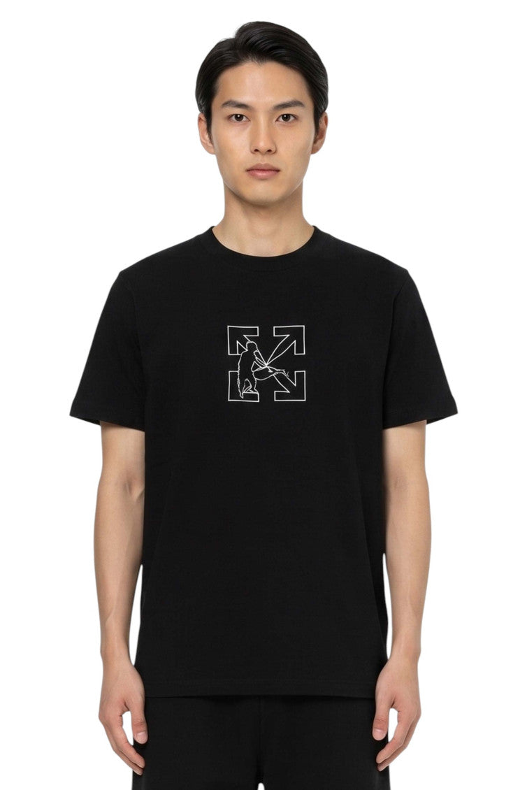 Black Crew Neck T-Shirt 1