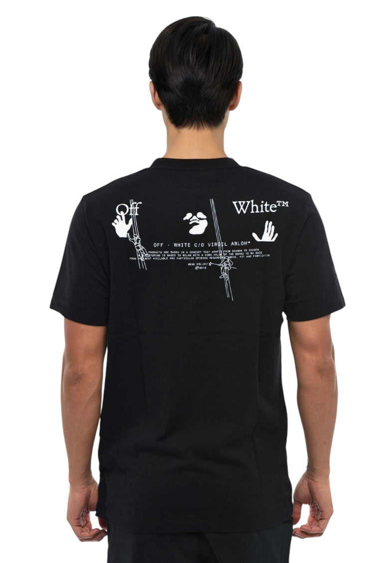 Black Crew Neck T-Shirt 2