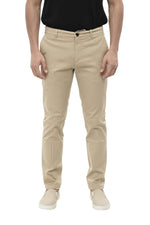 Beige Slim Chino Pants 1