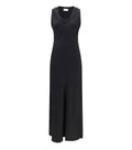 Black Scoop Neck Maxi Dress 1