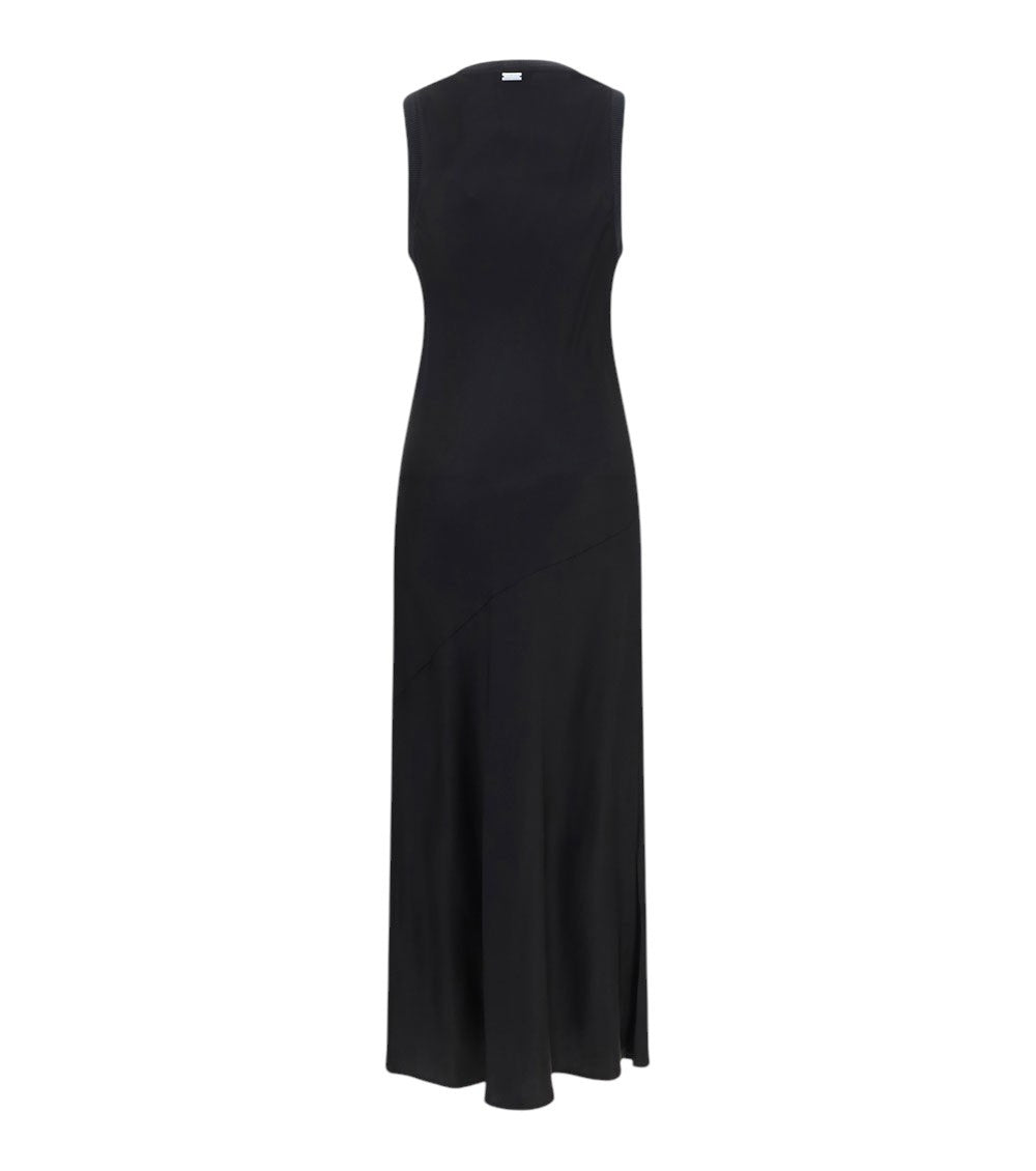 Black Scoop Neck Maxi Dress 2