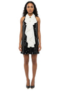 BlackWhite Embellished Mini Dress 1