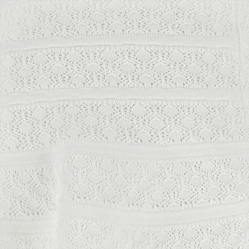 White Embellished Mini Skirt 3