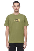 Green Crew Neck T-Shirt 1