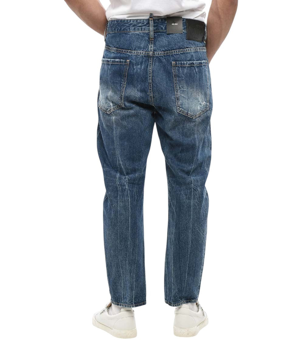 Navy Blue Regular Jeans 2