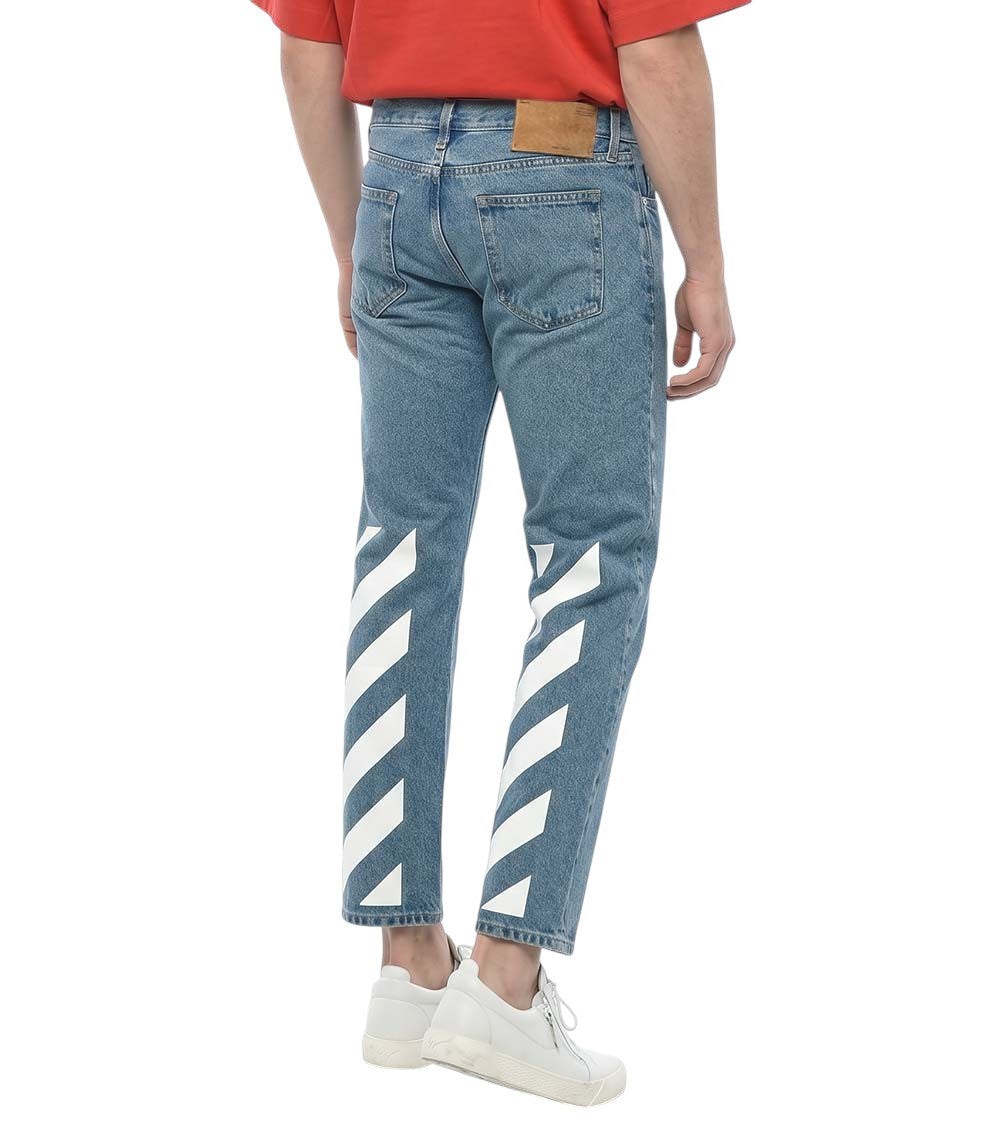 Light Blue Mid Rise Jeans 2