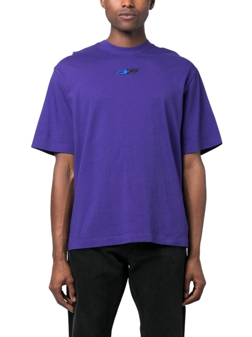 Purple Crew Neck T-Shirt 2