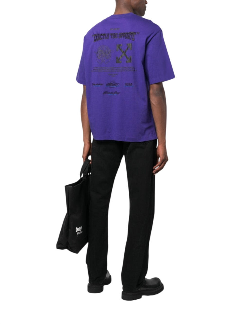 Purple Crew Neck T-Shirt 3