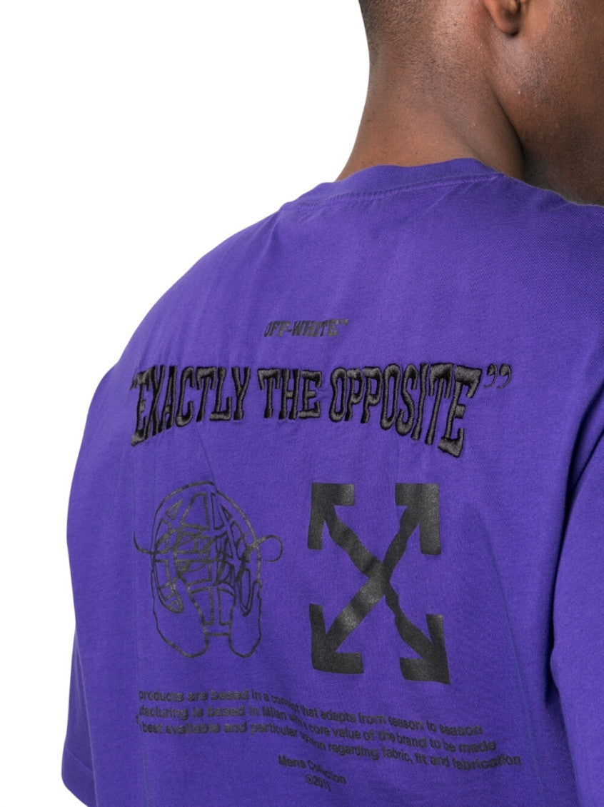 Purple Crew Neck T-Shirt 4