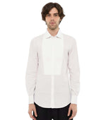 White Slim Tuxedo Shirt 1