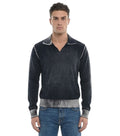 Blue Regular Polo Sweater 1