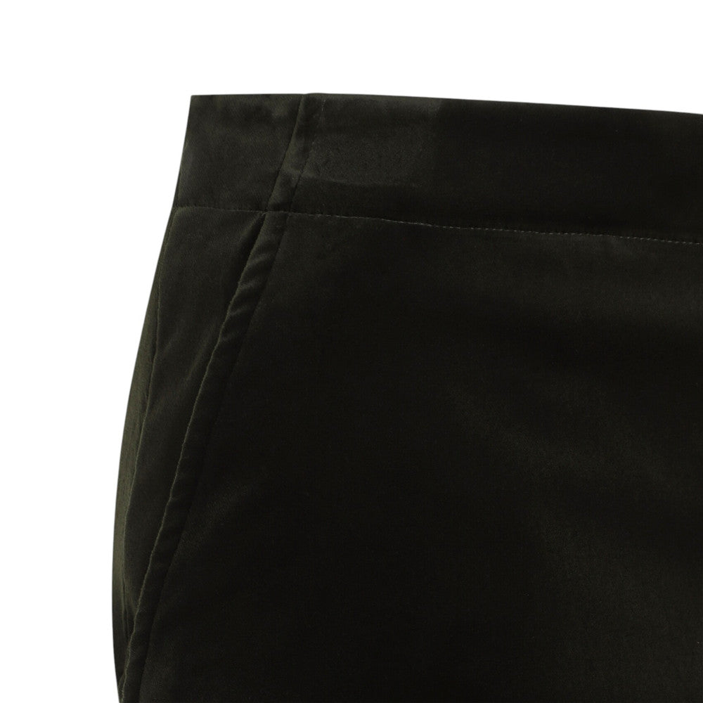Black Solid Maxi Skirt 3