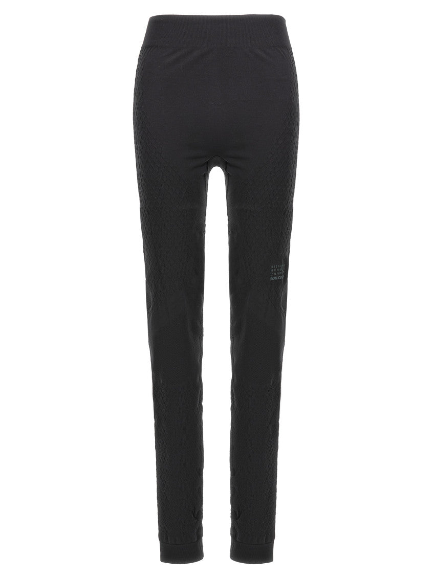 Black High-waisted Leggings 1