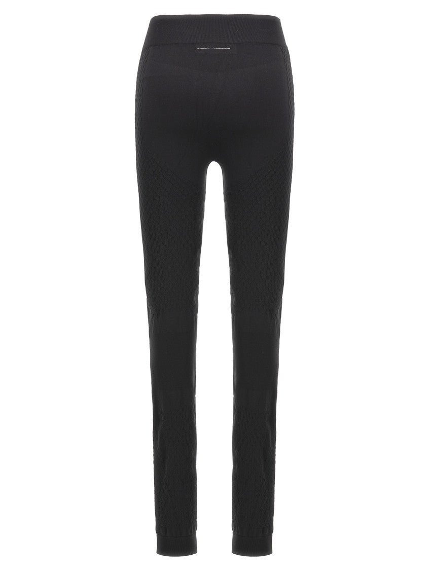 Black High-waisted Leggings 2