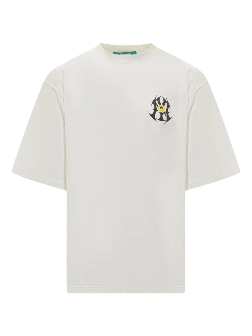 Off White Crewneck Printed T-Shirt 2