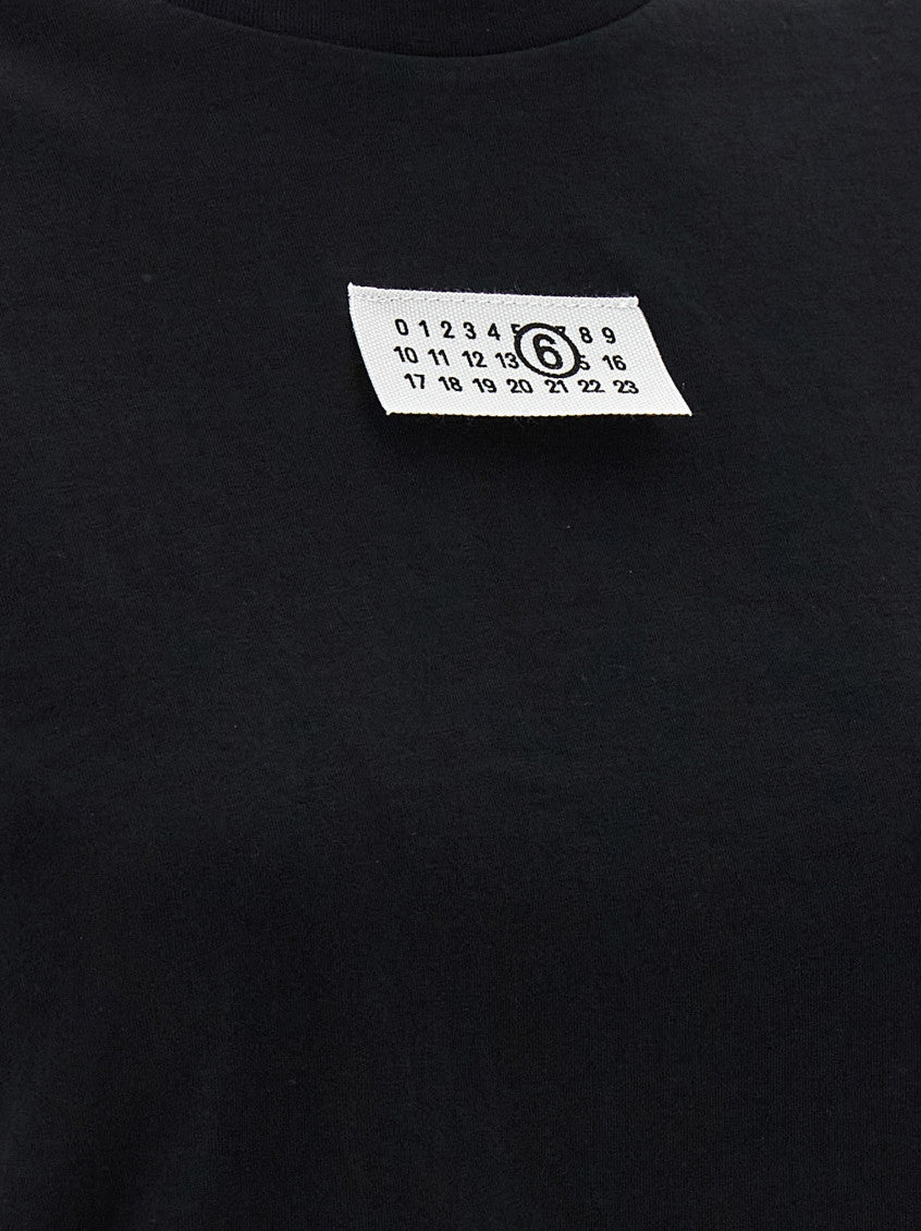 Black Cotton T-Shirt 4