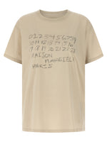 Beige Printed T-Shirt 1