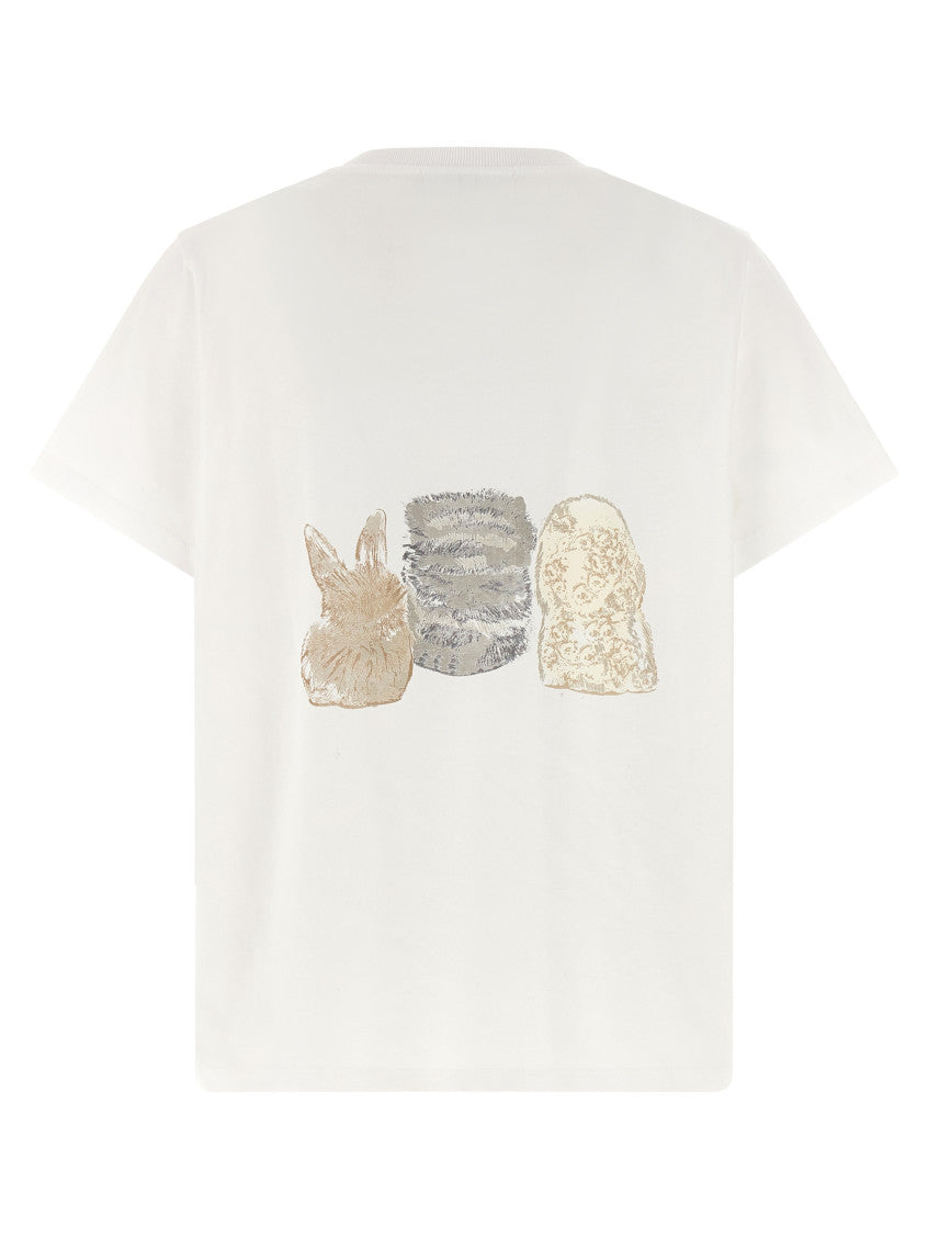 White Printed T-Shirt 2