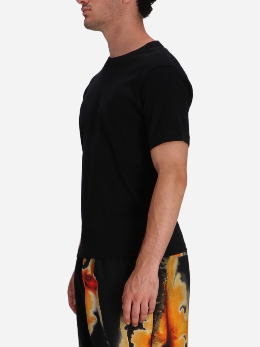 Black Crewneck Logo T-Shirt 4