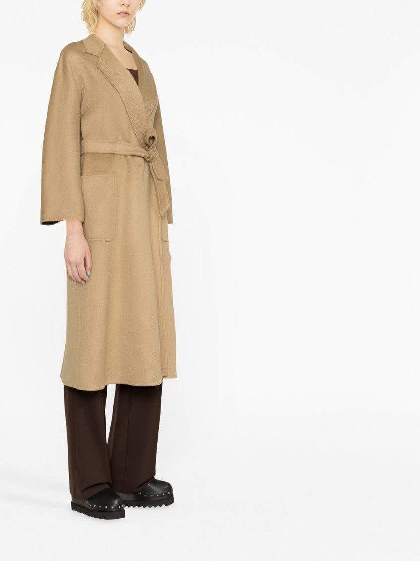 Brown Double-Breasted Trench Coat 3