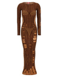 Brown 'M-Calimera' dress 1