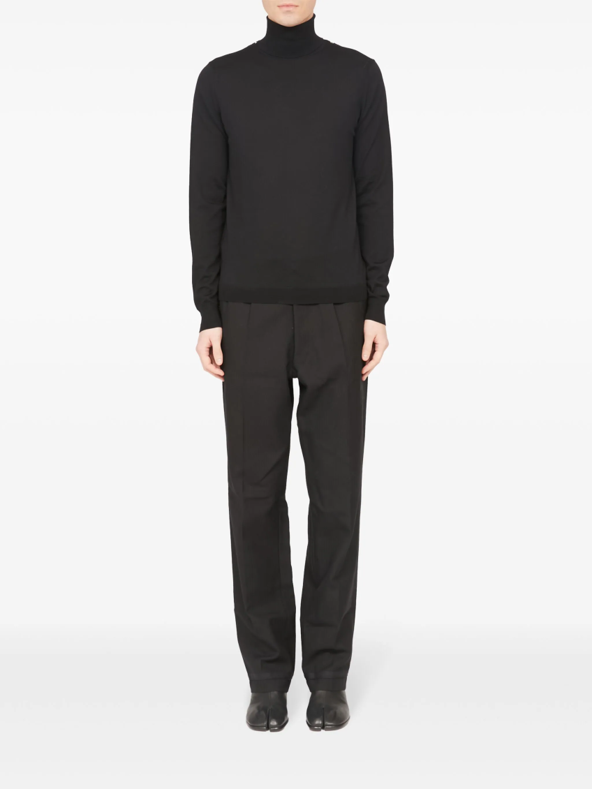Black Wool Sweater 2